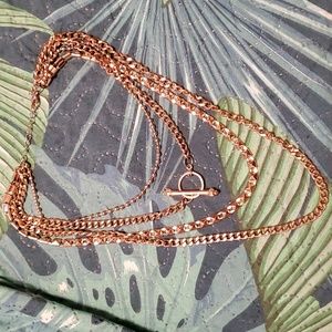 Gold Multi Layered Necklace
